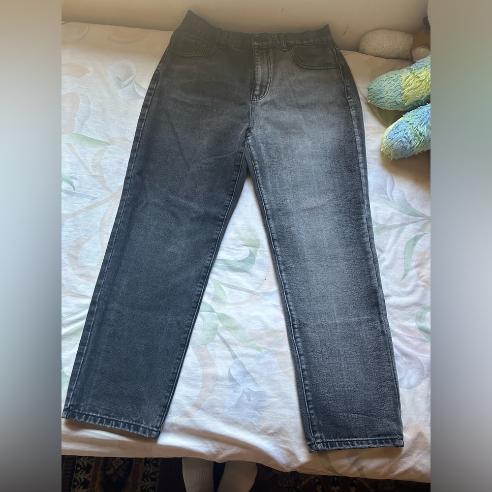 Half and Half, High Rise, Colored Baggy Jeans
